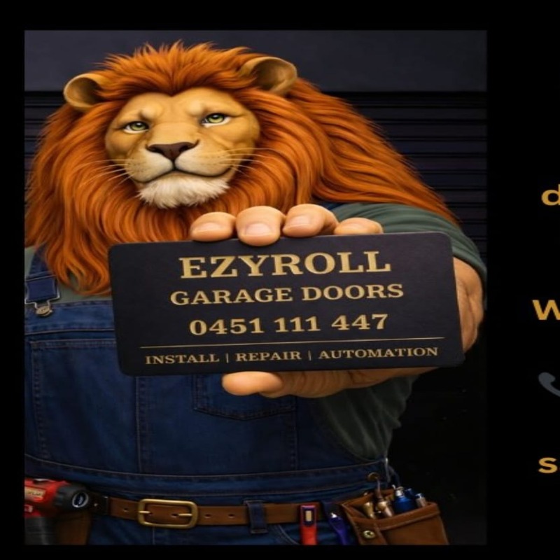 EzyRoll lion logo