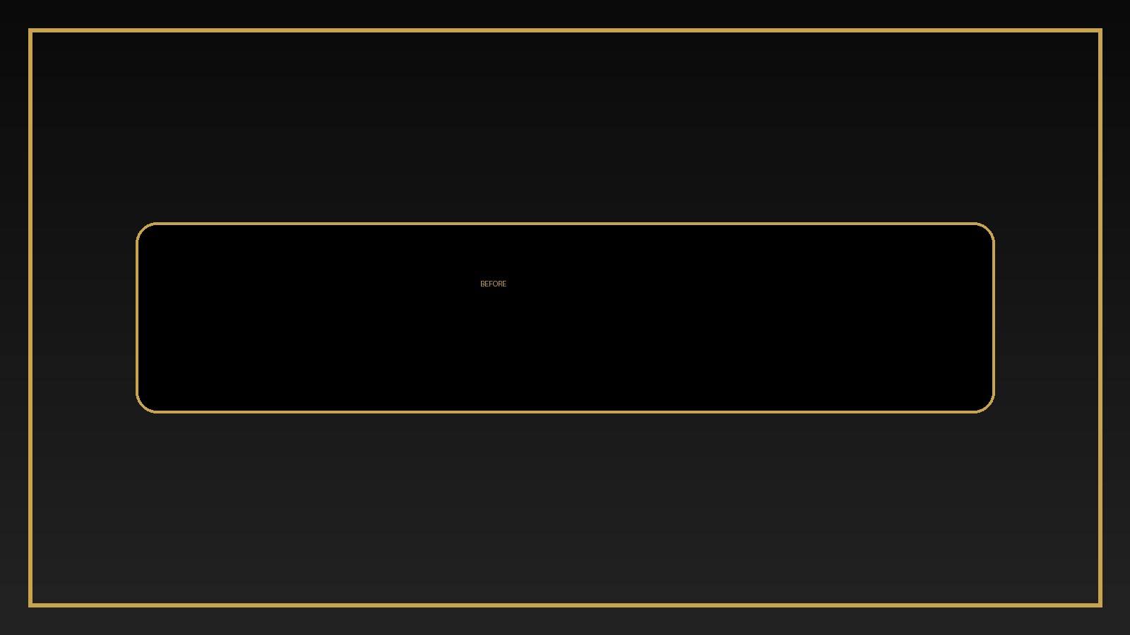 Before: Garage door work example